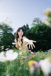 Ethereal Fairy Lake Photoshoot: Li Wo An An in YiTuYu艺图语 Vol.9379 Featuring Unique Floral Art and Dreamy Nature Aesthetics-14