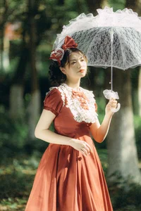 Stunning Aesthetic Portraiture: Li Zhi Mi Ko in YiTuYu Art Language Vol.9145 – Elegant Fashion and Artistic Photography Collection-8