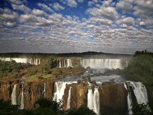 Admire Iguazu National Park: Incredible majestic Devil's Throat Falls scene at Brazil - Argentina border-7