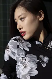 Captivating Chenaling_CL in a Floral Art Dress - YiTuYu Art Language Vol.8809 Chenaling_CL-20