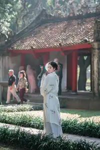 Discover the ethereal beauty of a Vietnamese girl exuding classic charm and gentle grace captivating every gaze-8