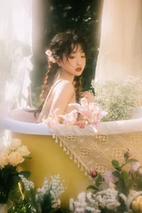 Ethereal Garden Muse: The Timeless Beauty of Qian Yao Zi-15