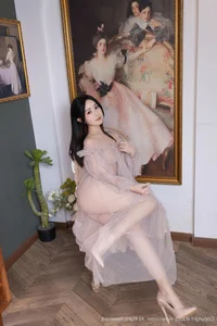 Stunning Sunlit Portrait of Anzi Yada in Sheer White Gauze - XiuRen No.10752 Collection for Aesthetic Fashion and Photography Inspiration-4