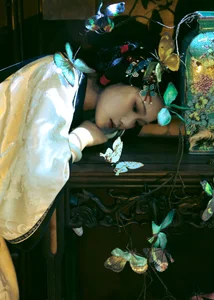 Cinematic Art Language Vol.9108: Yue Yue Attic Aesthetic Portrait Collection – Stunning Artistic Photography and Storytelling Visuals-9