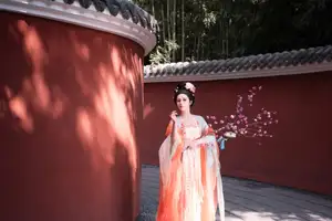 Bei Bei Mo's Grace: Hanfu Beauty Amidst Cherry Blossoms, YiTuYu Vol.8626-25