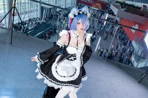 Sweet Enchantment: Coser Hua Qi Hana as Neko Rem Part02-3
