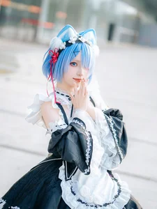 Sweet Enchantment: Coser Hua Qi Hana as Neko Rem Part02-16