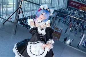 Sweet Enchantment: Coser Hua Qi Hana as Neko Rem Part02-10
