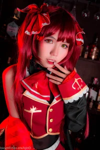 Nautical Elegance: Capturing the Spirit of the High Seas with Houshou Marine Cosplay by lMusicl-2