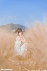 MTYH Vol.224: Feminine Beauty in a Golden Late Autumn Field - Enchanting Girl Photo-36