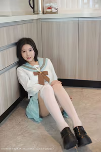 Lin Jia Xin Charming in Schoolgirl Outfit: Captivating XiuRen No.10379 Photo Set-27