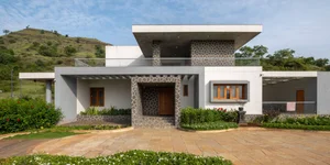 Sustainable Hillside Villa in Ahilyanagar: A Contemporary Multi-Generational Retreat Designed for Slow Living and Natural Ventilation-19