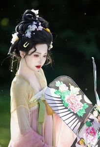 Timeless Spring Aesthetics: Ban Ri Xian Featured in YiTuYu Art Language Vol.9381 Kasuga Party Photo Series-5