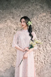 Ethereal Muse in the Golden Hour Bloom-10