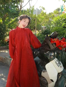 Modern Vietnamese Ao Dai Fashion Trends for Lunar New Year 2026: Chic Street Style Inspiration for the Festive Season-6