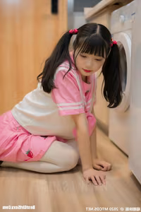 MTYH Vol.218 Strawberry Crush: Charming Girl in Adorable Pink Strawberry Dress-3