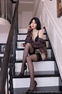 XiuRen No.10054: Yu Zi Jiang Fish Captivates in Alluring Leopard Print Attire-5