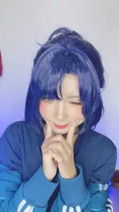 Coser PoppaChan Hayase Yuuka Part01: Dynamic & Alluring Locker Room Cosplay-5