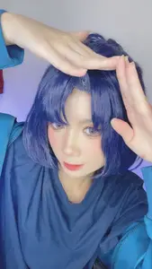 Coser PoppaChan Hayase Yuuka Part01: Dynamic & Alluring Locker Room Cosplay-8