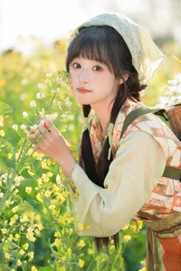 Lạc Bước Giữa Đồng Hoa Cải Vàng Cùng Nàng Thơ Xia Yu Xiao Nian-10
