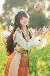 Lạc Bước Giữa Đồng Hoa Cải Vàng Cùng Nàng Thơ Xia Yu Xiao Nian-14