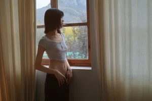 Artistic Indoor Rope Art Photography Featuring Jie Mo - YiTuYu Art Language Vol.9373 | Elegant Atmospheric Portraits and Creative Visual Storytelling-8