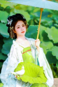 Xiao Du Tong Xue: Elegant Sunset Creek Portrait Series from YiTuYu Art Language Vol.9376 - Aesthetic Outdoor Lifestyle Photography-12