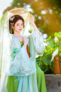 Xiao Du Tong Xue: Elegant Sunset Creek Portrait Series from YiTuYu Art Language Vol.9376 - Aesthetic Outdoor Lifestyle Photography-25