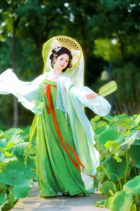 Xiao Du Tong Xue: Elegant Sunset Creek Portrait Series from YiTuYu Art Language Vol.9376 - Aesthetic Outdoor Lifestyle Photography-22