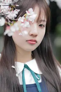 YiTuYu Vol.8649 Xiao Zi: Gentle Spring Beauty, an Aesthetic Portrait Amidst Blossoms.-1