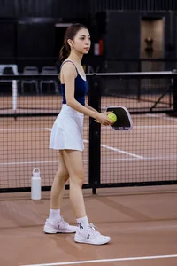 Pickleball Chic: Elevate Your Court Style with Nhat Le’s Radiant Athleisure Inspiration-0