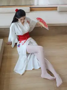 Discover the Serene Beauty of Li Shuang Er in Traditional Kimono by XiuRen Part01-21