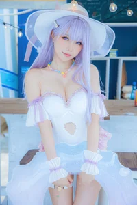 Ethereal Charm: Ely_eee Captivates in the Stunning Plymouth Swimsuit Collection-12