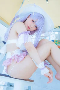 Ethereal Charm: Ely_eee Captivates in the Stunning Plymouth Swimsuit Collection-7