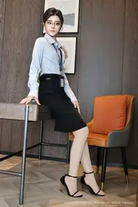 XiuRen No10674 Nuo Li Zi Unveiling Her Captivating Office Charm-0