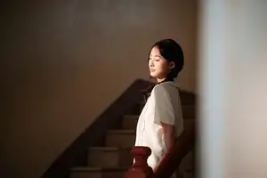 Gentle Beauty of a Young Woman in Golden Light: An Evocative Portrait.-5