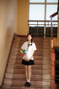 Gentle Beauty of a Young Woman in Golden Light: An Evocative Portrait.-1