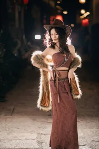 Wild Elegance: Liao Xiao Lan's Cinematic Style in YiTuYu Vol.8963-2