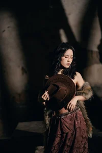 Wild Elegance: Liao Xiao Lan's Cinematic Style in YiTuYu Vol.8963-11