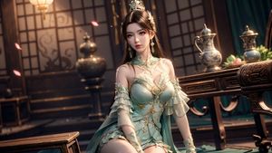 AI Generated Xiao Xun'er Part03: Alluring Traditional Beauty-4