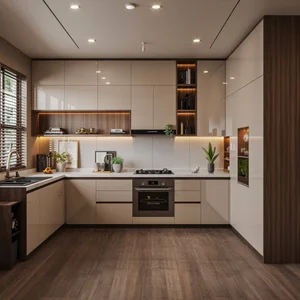 2026 Kitchen Design Trends: Aesthetic Floor-to-Ceiling Cabinets for Maximum Storage and a Dust-Free, Minimalist Look in Modern Homes-0