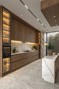 2026 Kitchen Design Trends: Aesthetic Floor-to-Ceiling Cabinets for Maximum Storage and a Dust-Free, Minimalist Look in Modern Homes-5