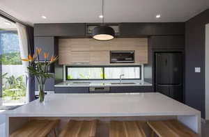 2026 Kitchen Design Trends: Aesthetic Floor-to-Ceiling Cabinets for Maximum Storage and a Dust-Free, Minimalist Look in Modern Homes-19