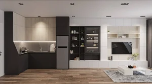 2026 Kitchen Design Trends: Aesthetic Floor-to-Ceiling Cabinets for Maximum Storage and a Dust-Free, Minimalist Look in Modern Homes-3