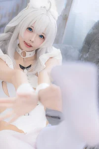Stunning Azur Lane Le Malin Cosplay by Shi Wan Zhen Zhi Fu Te - Elegant Anime Costume Photography and Character Inspiration Part 02-16