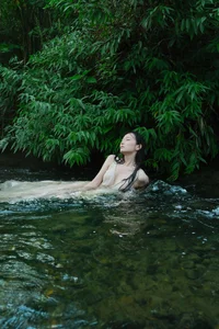 Ethereal Muse by the Stream - YiTuYu Art Language Vol.8957 Yang-15