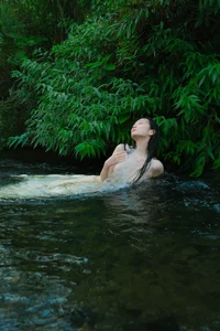 Ethereal Muse by the Stream - YiTuYu Art Language Vol.8957 Yang-9