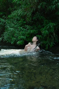 Ethereal Muse by the Stream - YiTuYu Art Language Vol.8957 Yang-8