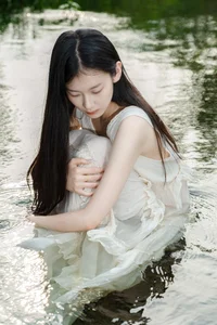 Ethereal Muse by the Stream - YiTuYu Art Language Vol.8957 Yang-11