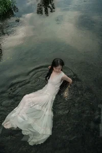 Ethereal Muse by the Stream - YiTuYu Art Language Vol.8957 Yang-6